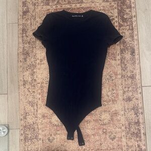 Navy Short Sleeve Bodysuit